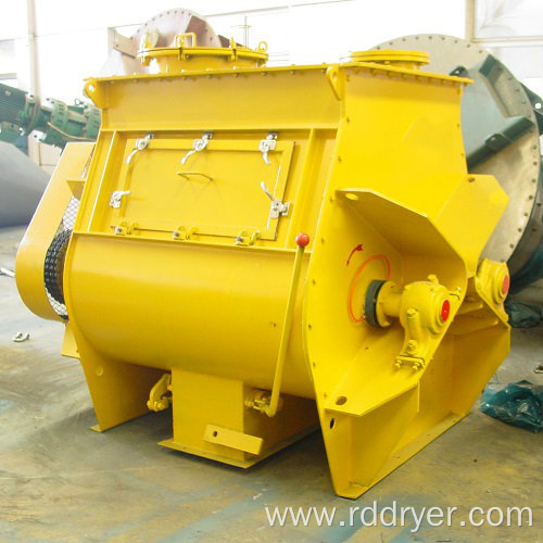 Single Shaft Paddle Mixer for Plastic Powder Mix